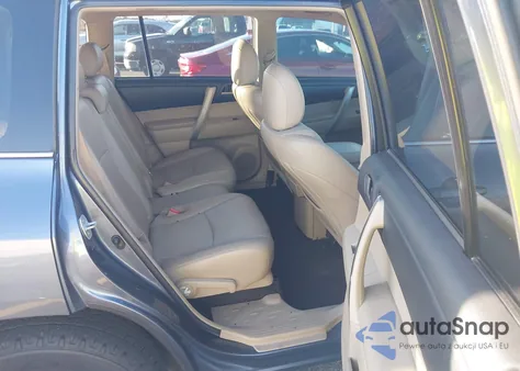 2012 Toyota Highlander Se V6 z USA, uszkodzony, nr VIN 5TDZK3EH9CS057851